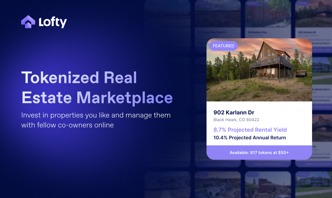 Lofty.ai fractional real estate investment