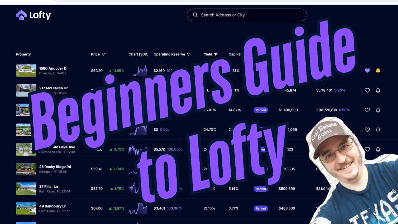 Lofty AI blockchain real estate platform