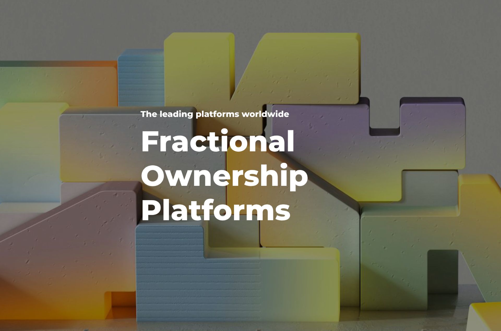 blockchain real estate fractional ownership