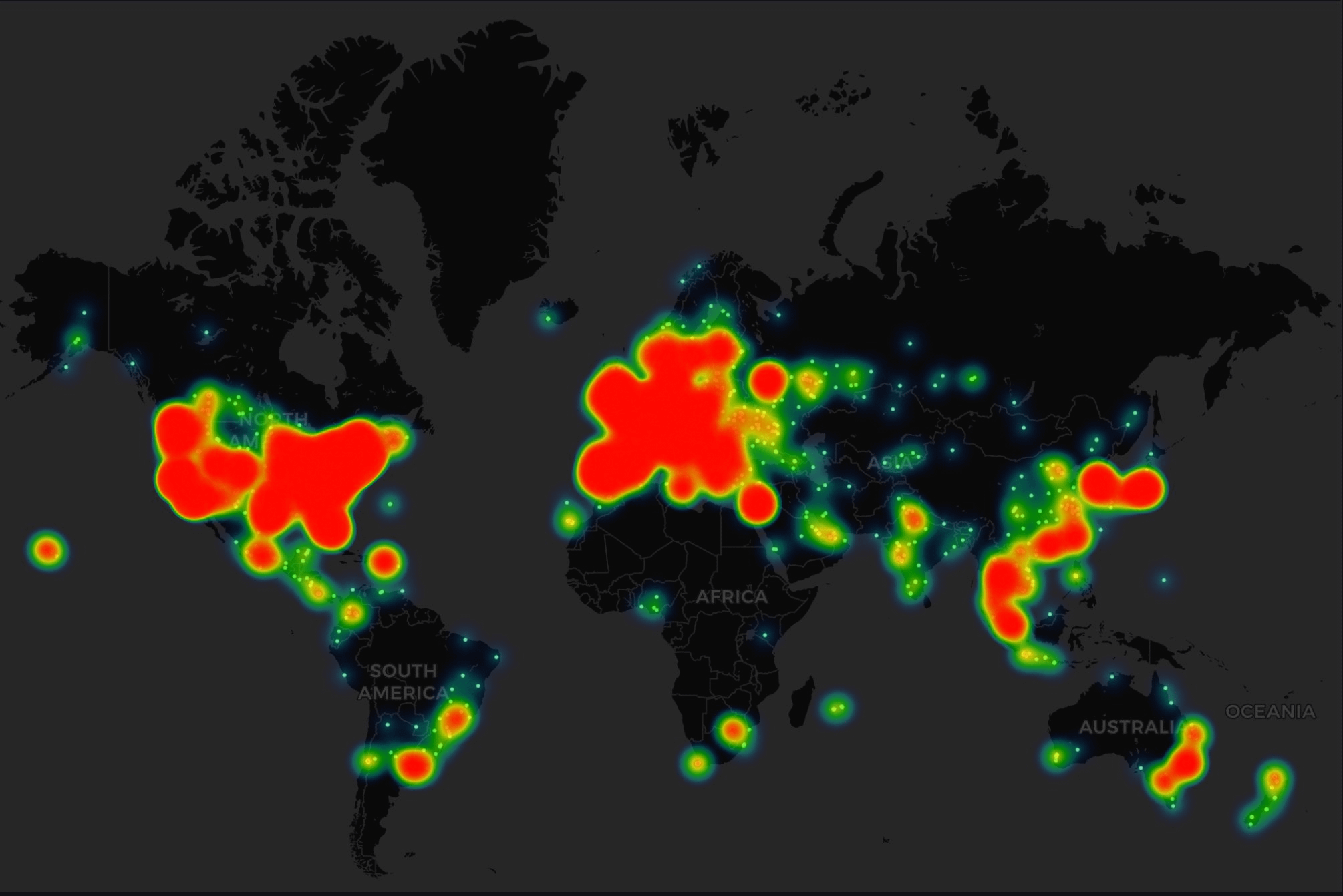 global map of real estate tokenization