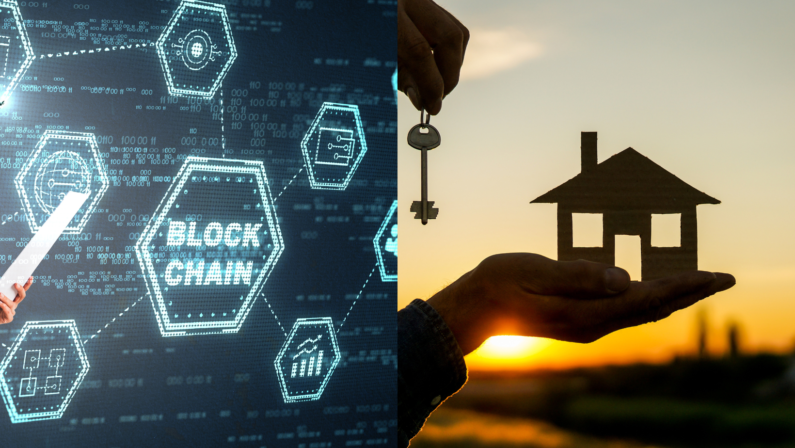 Blockchain ledger for real estate transactions