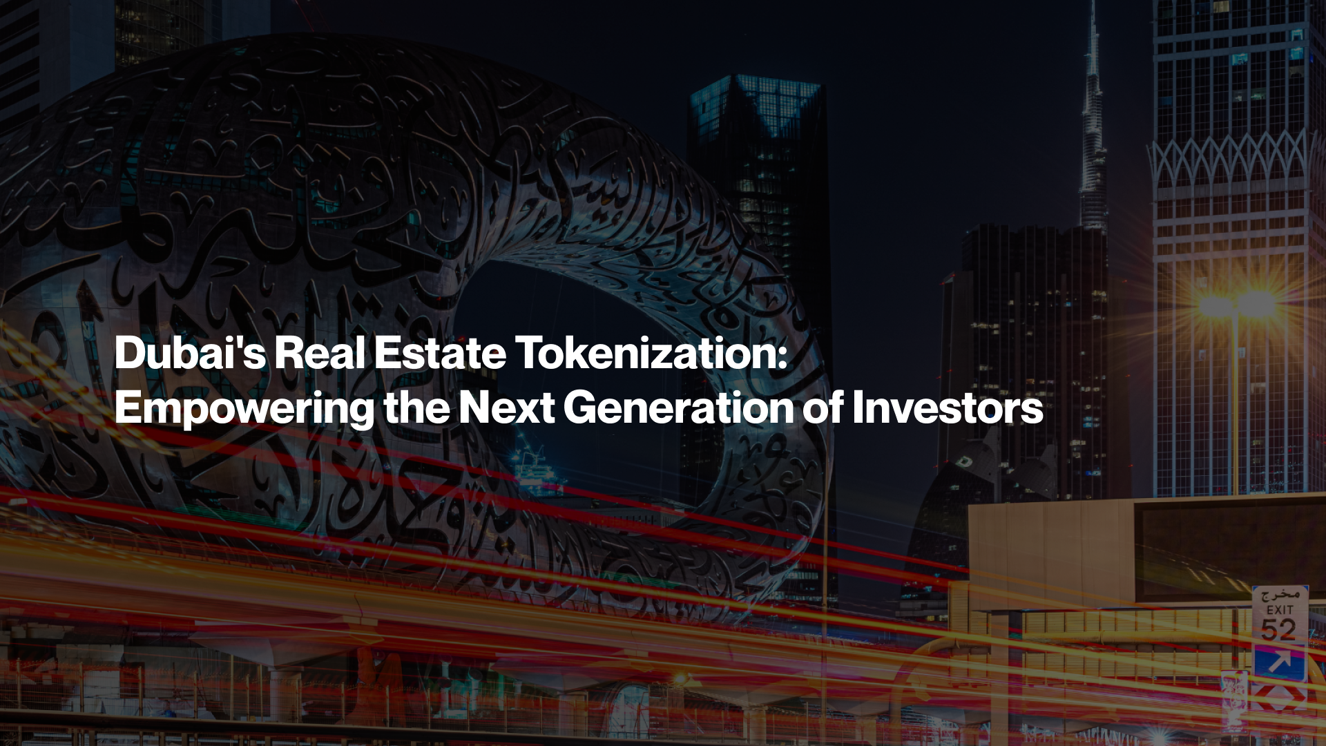 Dubai real estate tokenization platform international investors